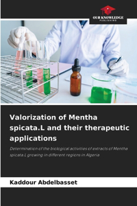Valorization of Mentha spicata.L and their therapeutic applications