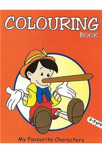 My Favourite Characters Coloring Book