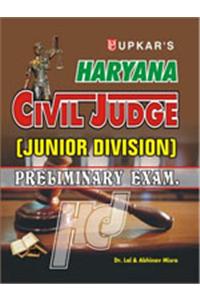 Haryana Civil Judge (Junior Division) Preliminary Examination