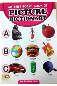 MY FIRST BOARD BOOK OF PICTURE DICTURE DICTIONARY