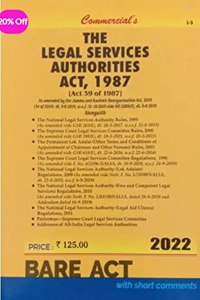 Commercial's The Legal Services Authorities Act, 1987 - 2022/edition