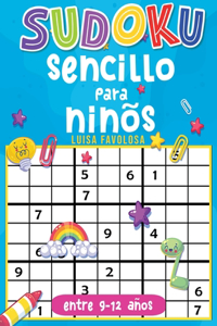 Sudoku Sencillo Para Niños Entre 9 y 12 años