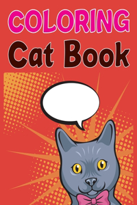 Coloring Cat Book