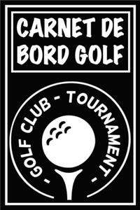 Carnet de Bord Golf