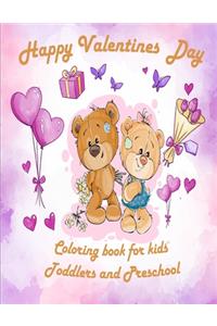 Valentine's Day Coloring Book for Kids