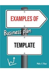 Examples Of Business Plan Template