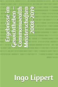 Ergebnisse im Gewichtheben - Commonwealth Meisterschaften 2008-2019