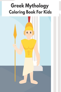 Greek Mythology Coloring Book For Kids