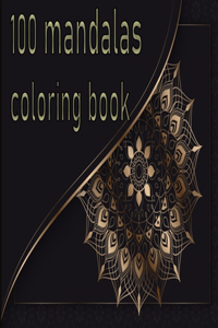 100 mandalas coloring book