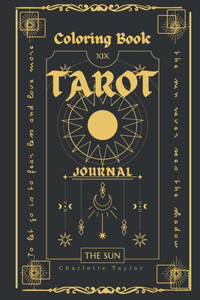 Coloring Book Tarot Journal