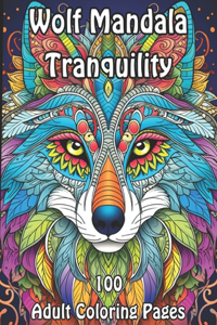 Wolf Mandala Tranquility