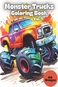 Monster Trucks Coloring Book