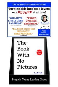 Book with No Pictures 6-Copy Signed Counter Display
