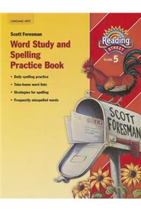 Reading 2010 (Ai5) Word Study and Spelling Practice Book Grade 5