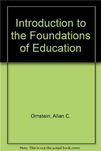 Introduction to the Foundations of Education