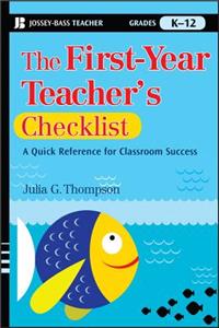 First-Year Teacher's Checklist