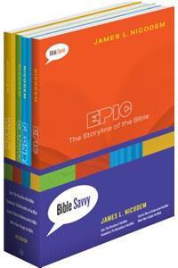 Bible Savvy Set of 4 Books