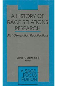 A History of Race Relations Research