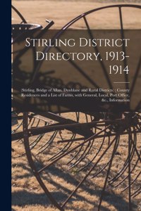 Stirling District Directory, 1913-1914