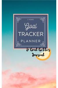 2 Years Goal Tracker Planner & Goal Getter Journal