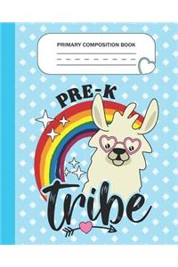 Primary Composition Book - Prekindergarten Tribe