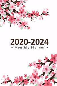 2020 - 2024 Monthly Planner