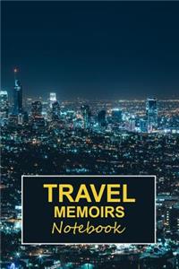 Travel memoirs notebook