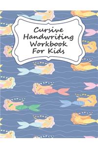 Cursive Handwriting Workbook For Kids