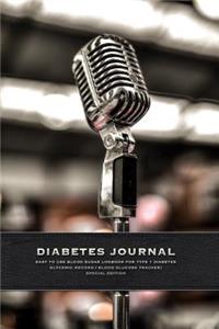 Diabetes Journal - Easy to Use Blood Sugar Logbook for Type 1 Diabetes (Glycemic Record / Blood Glucose Tracker) Special Edition