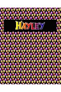 120 Page Handwriting Practice Book with Colorful Alien Cover Hayley