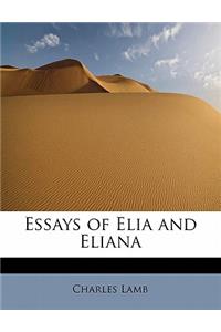 Essays of Elia and Eliana