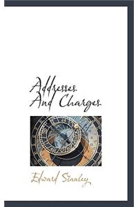 Addresses and Charges
