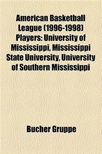 American Basketball League (1996-1998) Players
