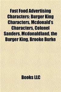 Fast Food Advertising Characters