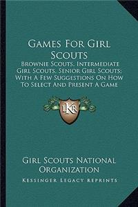 Games for Girl Scouts