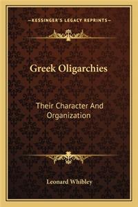 Greek Oligarchies