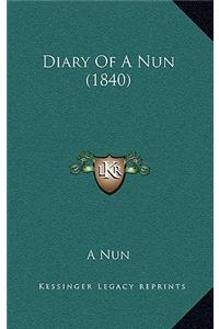 Diary of a Nun (1840)