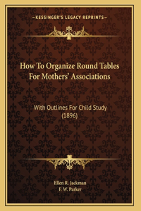 How To Organize Round Tables For Mothers' Associations