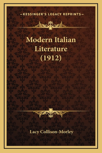 Modern Italian Literature (1912)