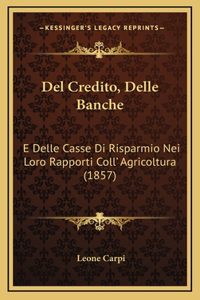 Del Credito, Delle Banche