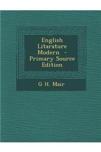 English Litarature Modern