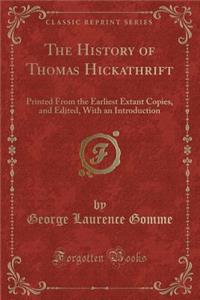 The History of Thomas Hickathrift