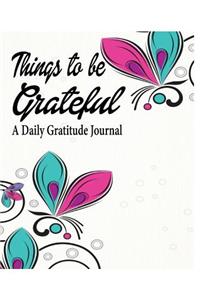 Things to be Grateful