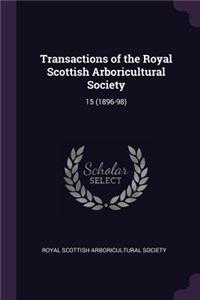 Transactions of the Royal Scottish Arboricultural Society