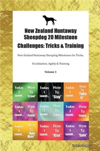 New Zealand Huntaway Sheepdog 20 Milestone Challenges