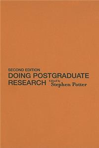 Doing Postgraduate Research