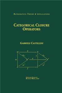 Categorical Closure Operators