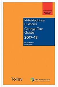 MHA MacIntyre Hudson's Orange Tax Guide 2017-18