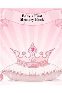 Baby's First Memory Book