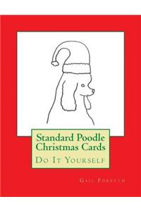 Standard Poodle Christmas Cards